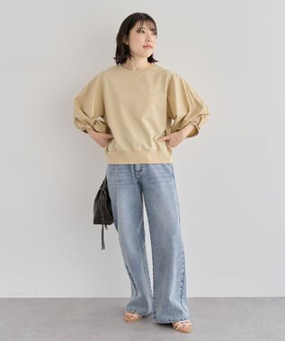 Green Parks ・ＥＬＥＮＣＡＲＥ　ＤＵＥ　Ｗウエストデニムパンツ Light Indigo