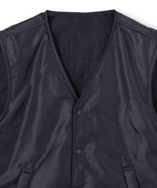 JOSEPH HOMME 【2WAY】パデットニットブロック　リバーシブルベスト ネイビー系