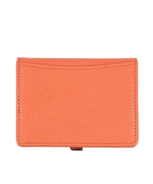 LANVIN en Bleu エルヴィー BOX小銭入れ サーモンピンク