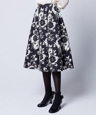 TOCCA 【洗える！】WANDERING FLOWER スカート ブラック系5
