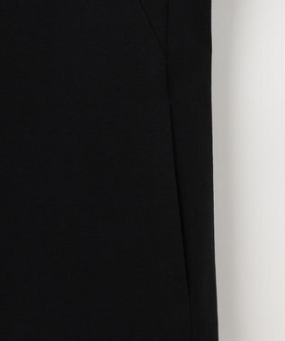 自由区 【XSサイズ～/洗える】WASHABLEPONTE カラーレスジャケット ブラック系