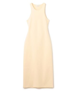 uncrave 【手洗い可】ドライタッチ ニット アメスリ バックオープン ワンピース（uncrave WHITE） エクリュ