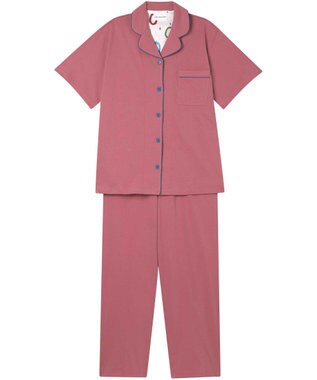 une nana cool 【綿100％】40ハイゲージ天竺半袖パジャマ MADE WITH LIBERTY FABRIC PO