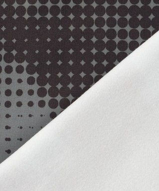 PW CIRCULUS 【裏起毛であたたか】【MEN】Dot camouflage ロングスリーブモックネックT ゴルフ ブラック系5