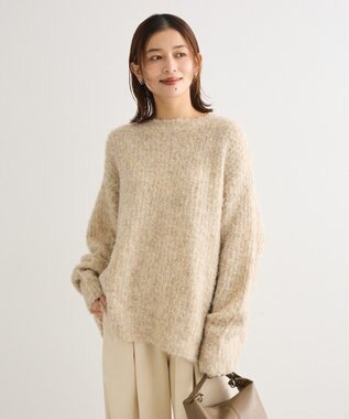 Green Parks ブークレＭＩＸニットチュニック