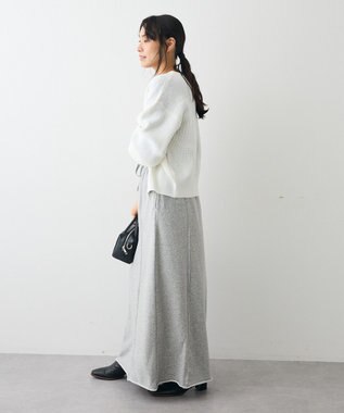 CRAFT STANDARD BOUTIQUE ワッフルニットジップカーディガン White