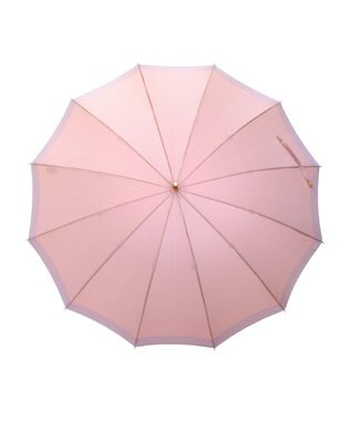 槇田商店 SCENE グログランシャンブレー ピンク 長傘 ピンク