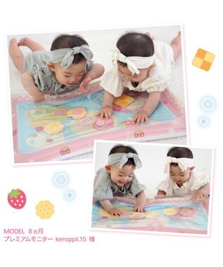 Mother garden マザーガーデン スウィーツ ウォーターマット ベビーウォータープレイマット ピンク（淡）