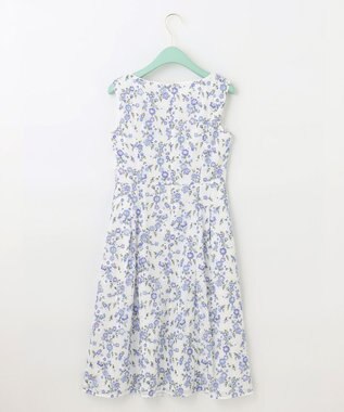 TOCCA 【洗える】MAY FLOWERS ドレス ブルー系7