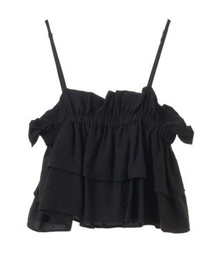 Green Parks armonia.ビスチェセットシャツチュニック Black