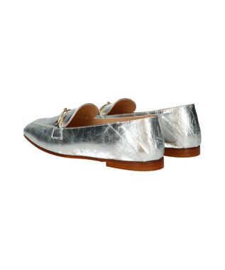 INTER-CHAUSSURES 【FABIO RUSCONI】バブーシュビットローファー シルバー