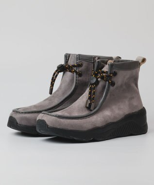 BONTRE 【PRECIEUX JOUET/プレシュウジュエ】モカシンスニーカブーツ グレー