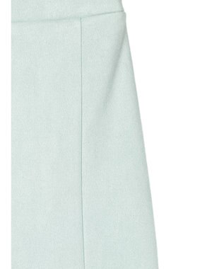 Green Parks マシュマロスエードＩラインスカート Sax