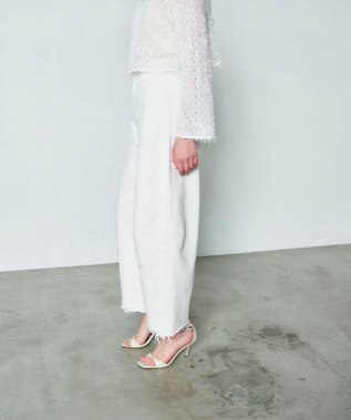 GRACE CONTINENTAL 切替ボリュームデニム