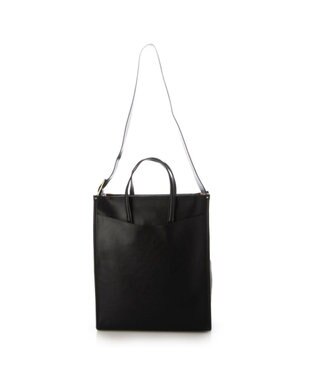 UNBILLION カシュカシュ cachecache / サッシュベルトショルダーキャリーオントートバッグ ブラック