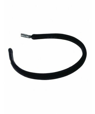 ACCA ヴェルベットリボンヘッドバンド ブラック