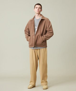 J.PRESS YORK STREET 【UNISEX】コーデュロイ コーチジャケット ベージュ系