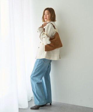 YECCA VECCA 【COSY】BEARバッグチャーム White