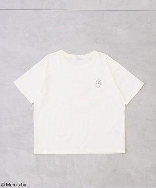 earth music&ecology ｍｉｆｆｙ／ｅａｒｔｈ　ミッフィーフレンズレギュラーＴ Light Yellow