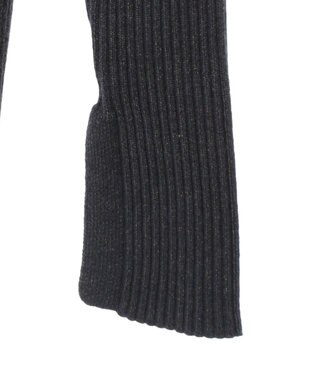 CRAFT STANDARD BOUTIQUE 襟付きニットコンパクトカーディガン Navy