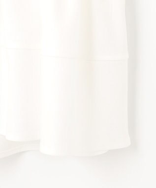 組曲 ツイルジャージーティアード カットソー ホワイト系