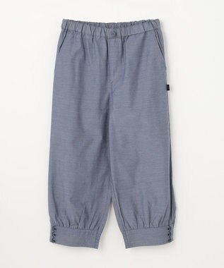 組曲 KIDS 【150-170㎝】 クロップドカフスパンツ ネイビー