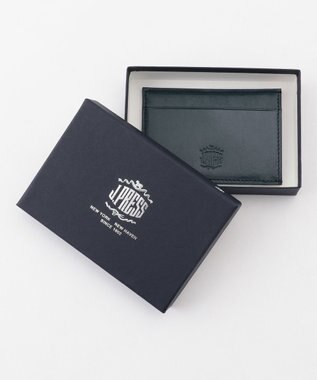 J.PRESS MEN 【MORPHO×J.PRESS】スムースヌメ パスケース ネイビー系