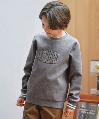J.PRESS KIDS 【100-130cm】 ダンボールエンボスロゴトレーナー