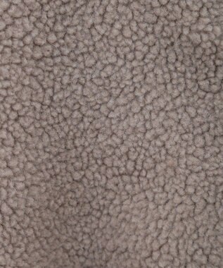 earth music&ecology 粒違い切替ボアブルゾン Mocha