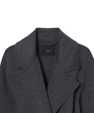 JOSEPH ダブルフェイスカシミアコート　コスタ Smoke