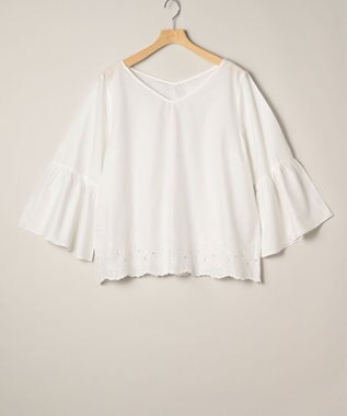 ONWARD Reuse Park 【組曲】ブラウス春夏 ホワイト