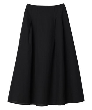 Green Parks 綿麻混フレアスカート