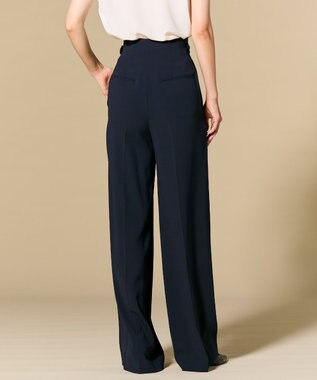 BEIGE， 【セットアップ対応】CINDY / ハイウエストパンツ Navy