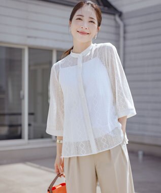 組曲 L キャミソール アイボリー系