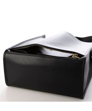 UNBILLION カシュカシュ cachecache / サッシュベルトショルダーキャリーオントートバッグ ブラック