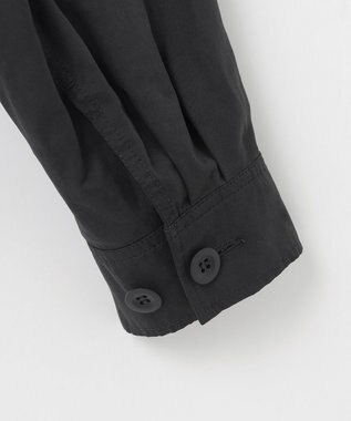 23区 【SLOW/一部店舗限定】ウォッシュドピーチタフタ ブルゾン グレー系