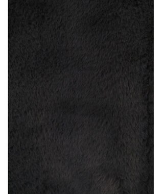 AMERICAN HOLIC 丈違いフェイクファーベスト Charcoal Gray