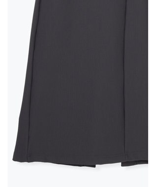 Te chichi フロントZIPトリコットタイトスカート チャコールグレー