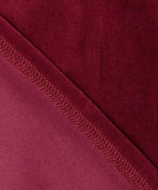 Feroux 【古畑星夏さん着用】ギャザーショルダーベロア プルオーバー ワイン系