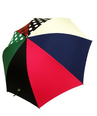 +RING 【プラスリング】【数量限定】 レディース向け 雨傘（長）60cm MLT T1198 NEW COLLECTION マルチカラー