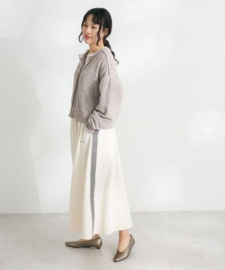 CRAFT STANDARD BOUTIQUE モールニットカーディガン Beige