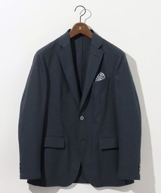 【清涼/ストレッチ】ストレッチリネンシャンブレー ジャケット