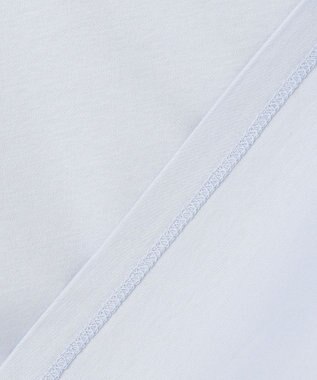 J.PRESS LADIES S 【一枚で着映え・シーンレスに活躍】コットンスムース レースデザイン カットソー サックスブルー系