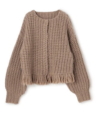 uncrave ハンドニット カーディガン