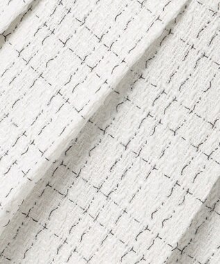 Feroux プリーツミニ スカート ホワイト系1