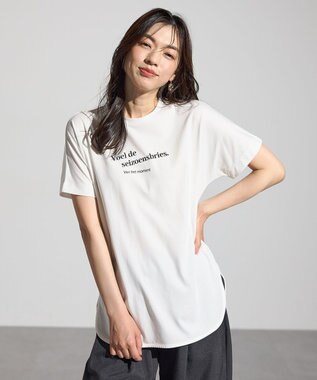 ANY L エニィファンクションドルマンスリーブＴシャツ