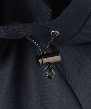 GOTAIRIKU 25年新作/3シーズン対応【仕事で着用可】メランジカルゼ フーデッドブルゾン_無地 ネイビー系