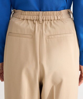 Green Parks アシメウエストタックパンツ Beige