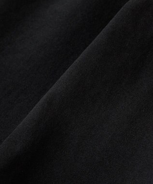 Green Parks 麻調合繊イージーパンツ Black