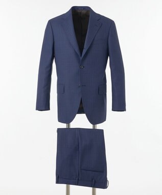 J.PRESS MEN 【WEB・一部店舗限定】ブルーシェードストライプ スーツ ブルー系1